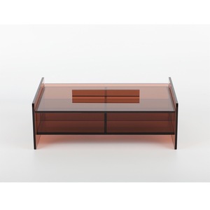 LS Royal acrylic food storage box 4 grids for plexiglass <strong>dark</strong> color nuts Peanut Walnut <strong>display</strong> case with lid - Product Image 5