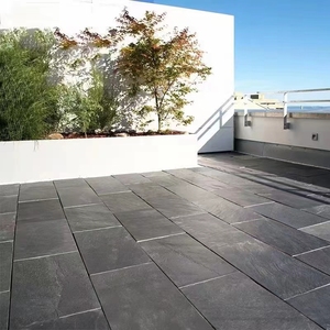 Big Nero Black Deck Đá Slate Gạch Cho Sàn Ngoài Trời Trong Nhà Ốp Tường Đen Slate Đá Với Bề Mặt Thô - Product Image 4