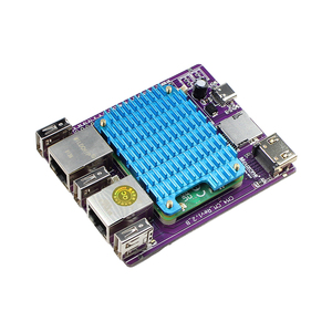Scheda di espansione a doppia porta RJ45 porta Ethernet doppia scheda IO con custodia per Raspberry Pi CM4 - Product Image 4