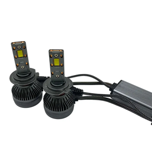 หลอดไฟหน้า LED 130W M140 Pro หลอดไฟ7545CSP ชิปทองแดงคู่หลอด H4อุณหภูมิสี6500K หลอดไฟ LED สำหรับรถยนต์ H7 - Product Image 3