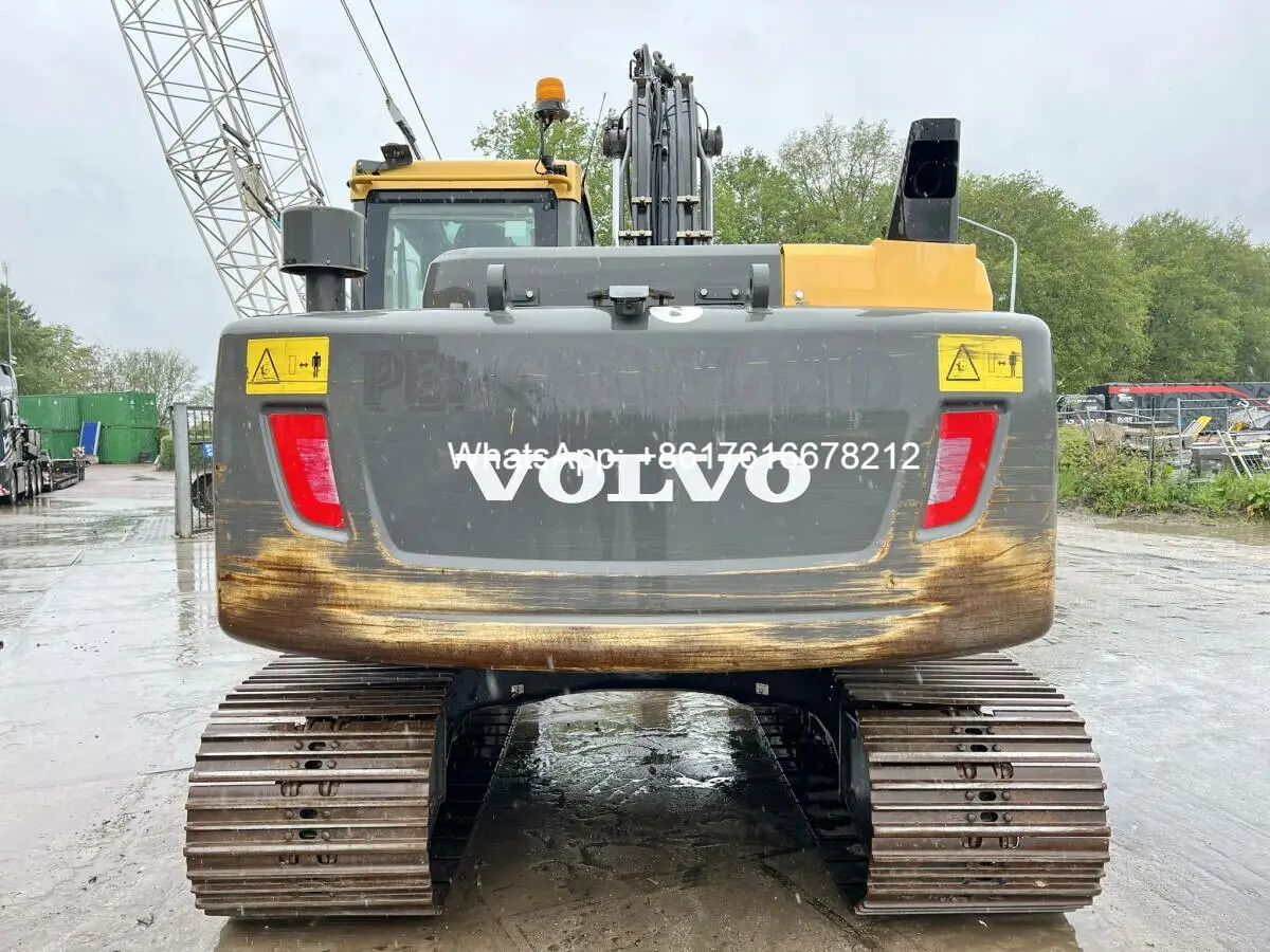 Les machines d'occasion EC140DL ont utilisé l'excavatrice Volvo EC 140 pelles d'occasion de 14 tonnes à vendre EC140DL