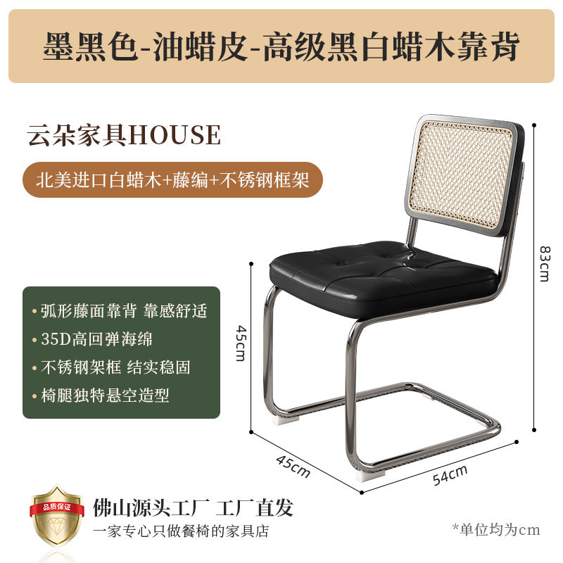 เจ็ทสีดำ + หนังแว็กซ์สีดำ