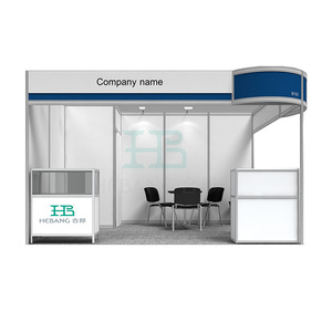 Personalización 3*6M Cabina de estructura de aluminio personalizada modular para exhibición de exhibición Evento de feria comercial - Product Image 1
