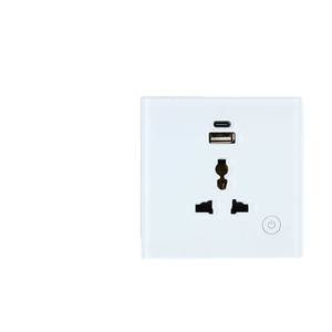 白雕电动墙壁电源插座组开关英国CE兼容CN和EU插头和插座 - Product Image 3