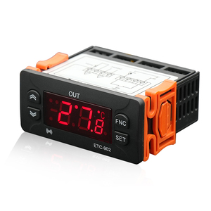 Interruptor de controlador de temperatura Digital de 110-220V con Sensor impermeable Ntc, Monitor de pantalla Led, termostato ajustable de calor frío - Product Image 4
