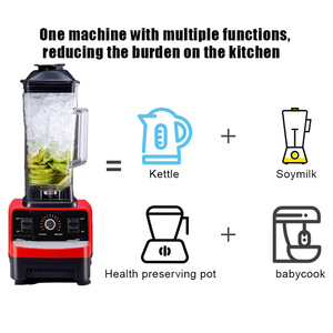 <strong>Programmed</strong> Blender Juicer Kitchen Ice Crusher Soybean Milk Electric Smoothie Blender Cooking Blender for Baby Food, Soup R.2847W - Product Image 2