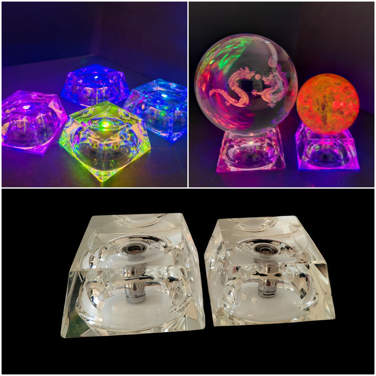 50mm lamp holder with 5-8cm ball