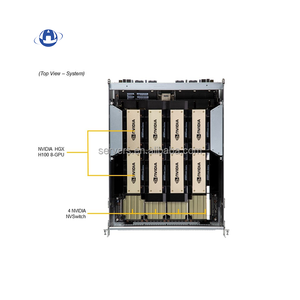 スーパーマイクロAiスーパーコンピューティングプラットフォームNvi Dia Hgx H100 8-GpuサーバーEsc N8A-E12 H100 H200サーバー - Product Image 6