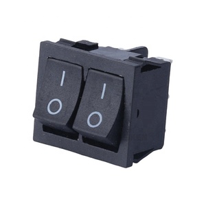 Fabrika doğrudan su geçirmez 6Pins ON-ON Mini çift anahtarı DPDT kare Rocker anahtarı - Product Image 1