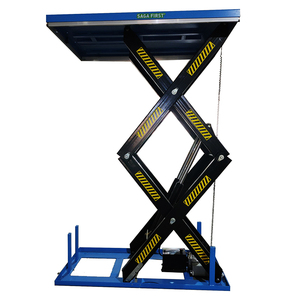 Large <strong>Load</strong> Capacity 7 Ton U <strong>Platform</strong> Hydraulic Lifting Jack Lifting Time 50-60s Control Panel+Remote Controller Car Lift - Product Image 3