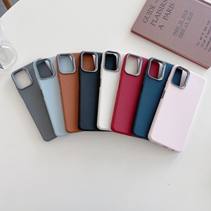 XiaomiアンチスリップTPU電話ケースレザーテクスチャ付きレッドレッドノートカスタマイズ可能カラーペイントカメラ保護カバー - Product Image 2