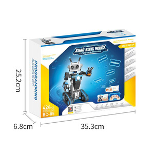 Flytec RC Robot STEM giocattolo educativo Robot giocattolo Building Block assemblare per risorse didattiche giocattoli per bambini
