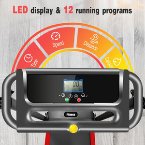 Lfly Faltbare tragbare Laufbänder für den Heimgebrauch Kleines kompaktes Laufband mit 12 vor eingestellten Programmen Laufmaschine für zu Hause - Product Image 5