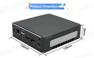 คอร์ i5 10th เจนเนอเรชั่น i7 10210U 10510U DDR4กราฟิก UHD M.2 SSD Dual Band WiFi VESA Mount Win 10 Pro Gaming PC มินิพีซี - Product Image 5
