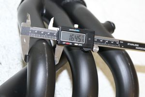 BLACK SS <strong>Header</strong> for 90-00 Ho*da Ci*ic EX Se*an 4D 1.6L SOHC D15/D16 - Product Image 5