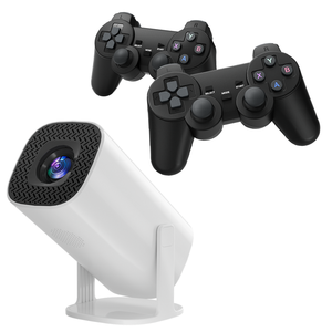 HY300 P30 MAX taşınabilir Mini projektör 720p LED LCD Retro Video oyunu konsol Android 11 dahili kablosuz Wifi Bluetooth 3D için - Product Image 1