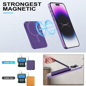 适用于iPhone手机壳磁性支架皮革卡套通用钱包卡套 - Product Image 5