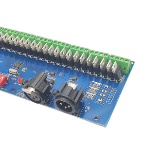 Контроллер светодиодной ленты 27 каналов 9 Группа DMX 512 RGB светодиодный Декодер контроллер