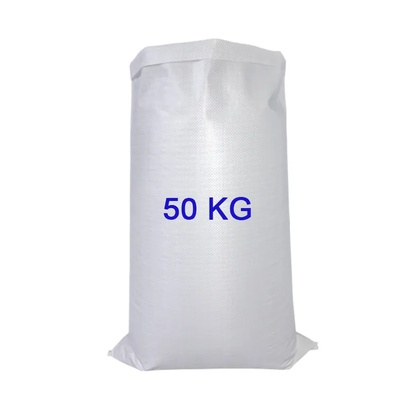 Fabrik preis Hochwertiger weißer Kies Sand Zements ack 40kg 50kg reißfeste PP gewebte Konstruktion säcke