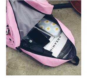 Ba lô vải bố công suất lớn sinh viên thời trang nhỏ tươi Ba lô xu hướng phiên bản Hàn Quốc sinh viên schoolbag - Product Image 4