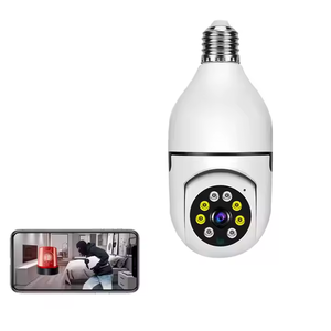 Luce CCTV Wifi lampadina senza fili visione notturna 720P Mini nascosto sistema di telecamere a circuito chiuso - Product Image 5