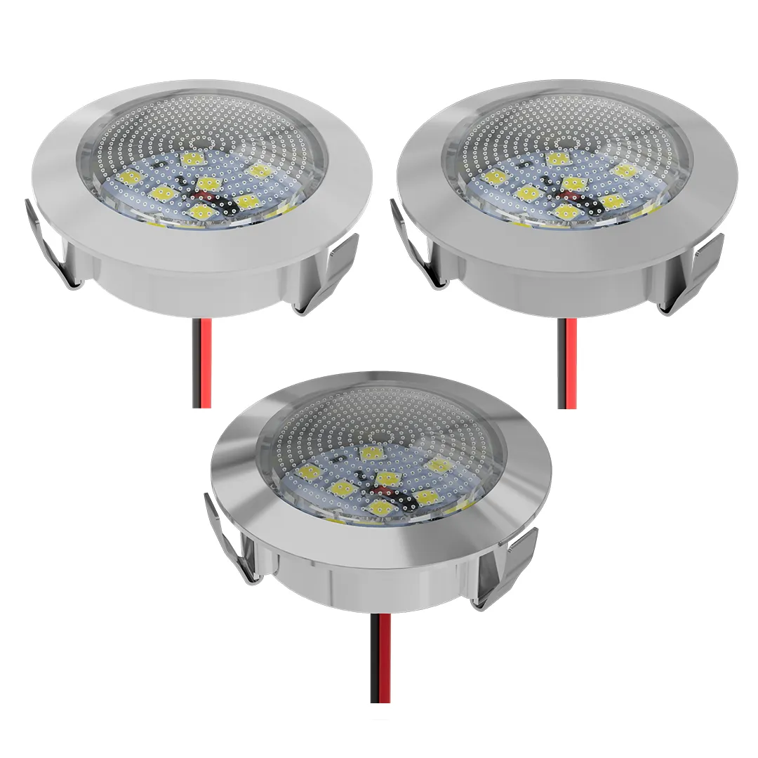 Lõm Vòng biển lịch sự RV trần LED thuyền bước ánh sáng cho tàu du thuyền