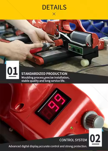 เครื่องเชื่อม HDPE 1300วัตต์เครื่องเชื่อมพลาสติกสภาพใหม่แรงดัน220V - Product Image 4