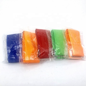 Envolturas de sujeción Correa Tamaño personalizado Imprimir logo Doble cara Ajustable Reutilizable Elástico Estiramiento Gancho y correa de bucle con hebilla - Product Image 4