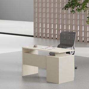 140cm Small Size Standing Office Work <strong>Table</strong> With Melamine Surface Easy-<strong>Install</strong> One Seater <strong>Computer</strong> Study Desk for Reading Room - Product Image 2