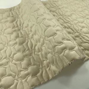 100% 涤纶柔软3D三维不规则形状面料，用于1.5毫米袋和服装