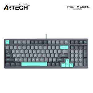A4Tech FS300 Mechanical <strong>Keyboard</strong> FS Switch Quiet Typing Hot-Swappable White Backlit USB Interface Compatible Laptop <strong>Computers</strong> - Product Image 5