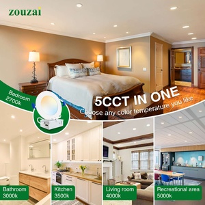 ETL listelenen 110/120V voltaj 6 inç downlight güçlendirme serisi intertek led disk işık - Product Image 6
