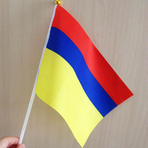 No. 8 Custom <strong>Cheer</strong> <strong>Flags</strong> Set Handheld 20 National <strong>Flags</strong> from Various Countries Small Red Promotional <strong>Flags</strong> - Product Image 4