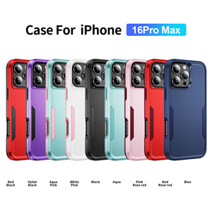 カスタムPC TPU防爆携帯電話ケースカメラと画面保護ハイブリッド装甲保護カバーiPhone 16 Pro Max用 - Product Image 6
