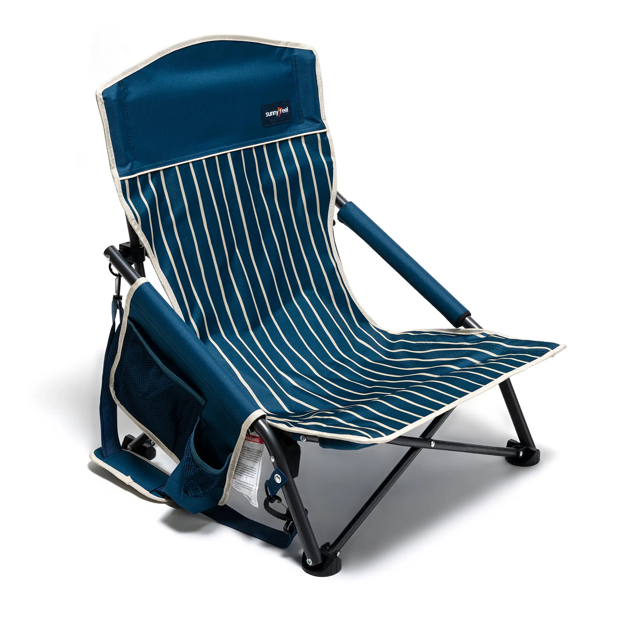Легкий металлический складной стул для кемпинга и пляжа