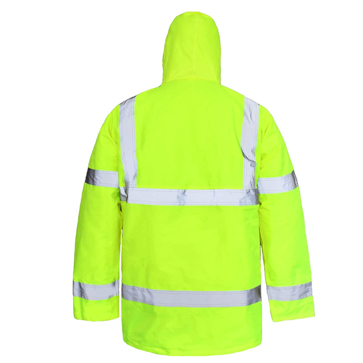 Bowins Mens Softshell Windproof Hi Vis Fully Reflective Jacket For Sale