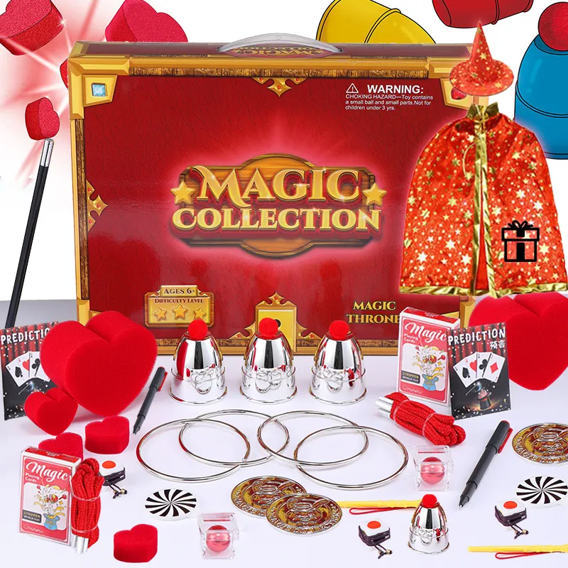 Magic Exchange Mickey Series Fantasia Magic Carnival Suit Children's Stage Magic Props for Boys and Girls Birthday Gifts