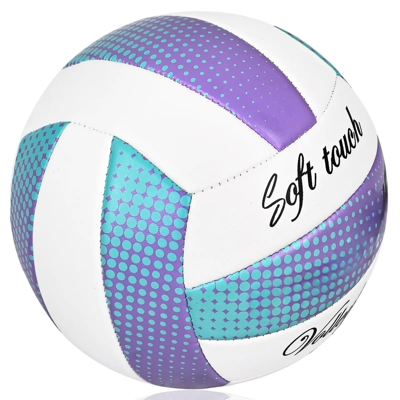 Precio bajo, suministro del fabricante, Color personalizado y logotipo, voleibol de playa, tamaño oficial, peso