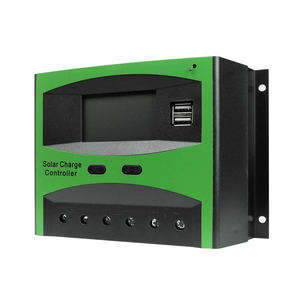 At60 60A 12V 24V 48V Pwm Solar <strong>Controller</strong> Dual Usb <strong>Output</strong> Light Control, Time Control Charging and Discharging <strong>Current</strong> Display - Product Image 5