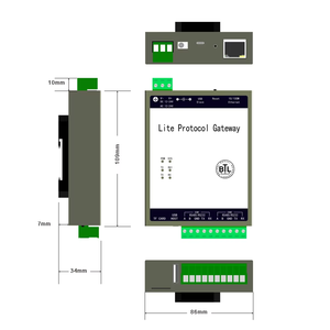 Convertidor de Modbus a plataforma en la nube del fabricante a través de MQTT Gateway Realizing Automation HMI Gateway