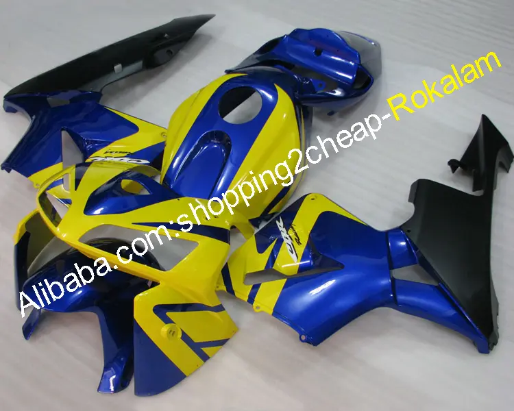 CBR600RR F5 2005 2006 For Honda Fairing Kit CBR600 RR 05 06 CBR 600RR Yellow Blue Motorcycle Fairings