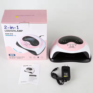 168W UV LED Nail lampada luce UV più veloce UV per Gel smalto con 4 timer Auto sensore Nail Dryer con schermo LCD per salone e uso domestico - Product Image 6