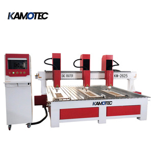 Enrutador de madera CNC de cabezales múltiples de alta eficiencia, fresadora CNC 3D de 5 ejes, mesa giratoria, máquina enrutadora Cnc de cabezales múltiples - Product Image 2