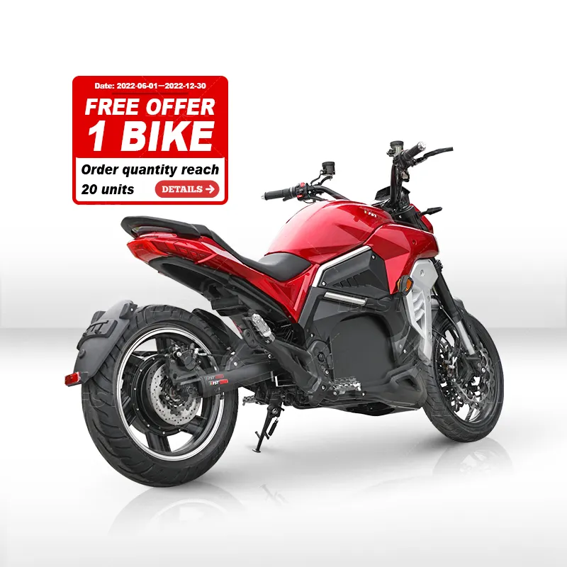 2022新しいデザイン17インチスクーター電動バイク10000w高速72vリチウム電池高速大人用電動バイク