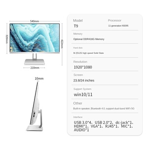 Directly Supplied High-Performance Commercial All-in-One Office <strong>Computer</strong> with Optional Configuration IPS Panel SSD Hard Drive - Product Image 4