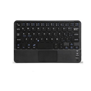 Teclado táctil de tableta inaLámbrica ultrafina de 7/8/9/10 pulgadas, tres sistemas, teclado Universal para computadora portátil, teclado táctil