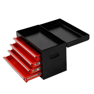 CE便携式4抽屉金属储物工具柜储物工具工具箱实用工具箱 - Product Image 3