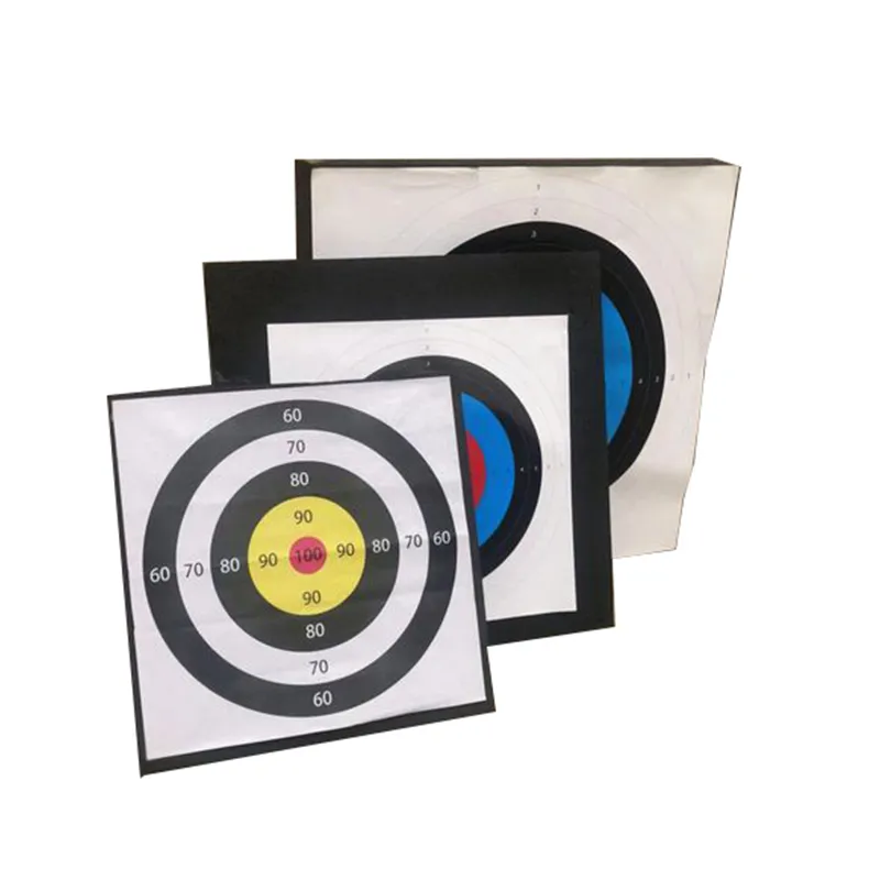Almohadilla de tiro con tablero de objetivo profesional a precio competitivo con tiro de papel Archery Target