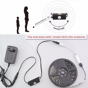 Conector de CC 5A, función de temporizador ajustable, interruptor de luz LED, Control PIR para detección de sonda de Sensor infrarrojo humano - Product Image 6