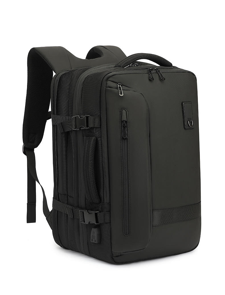 Negro (bolsa de aire de compresión al vacío + bomba de aire)